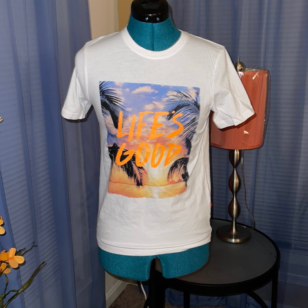 H&M | Boys White Short Sleeve Graphic Print T-shirt